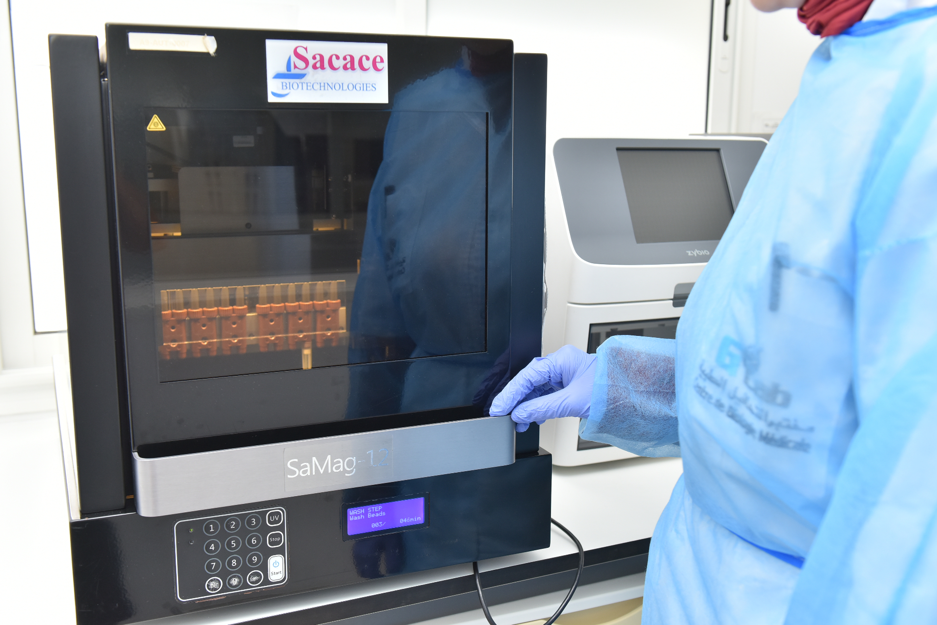 Extracteur d'ADN SaMag-12 pour les analyses PCR à G Lab
